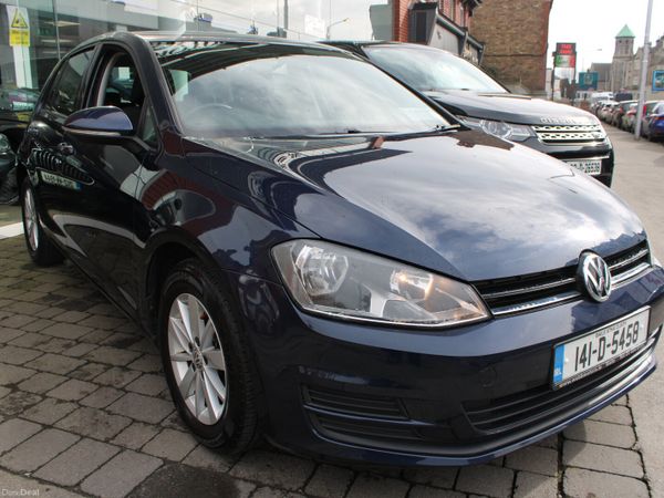 Volkswagen Golf Hatchback, Petrol, 2014, Blue
