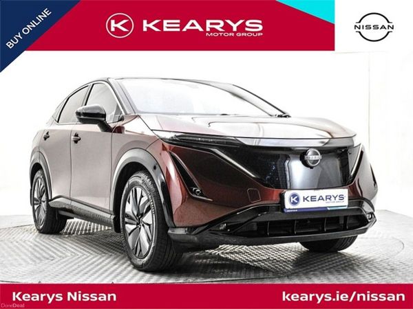 Nissan Ariya SUV, Electric, 2024, Red