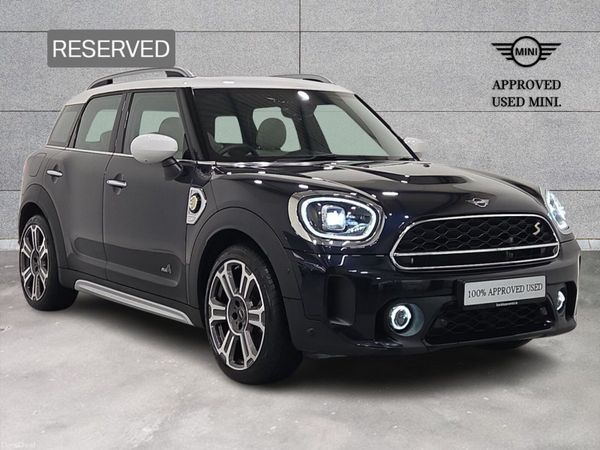 Mini Countryman SUV, Petrol Plug-in Hybrid, 2022, Black