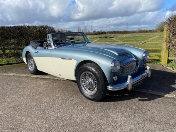 Austin Healey Convertible, Petrol, 1962, Blue