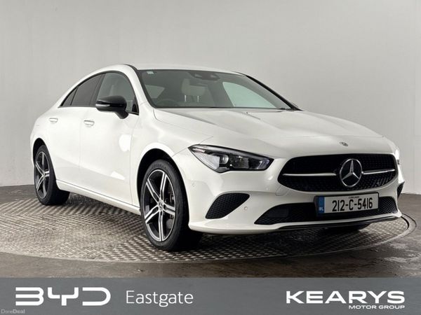 Mercedes-Benz CLA Saloon, Petrol Plug-in Hybrid, 2021, White