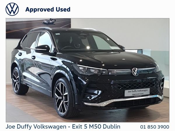 Volkswagen Tiguan SUV, Petrol Hybrid, 2025, Black