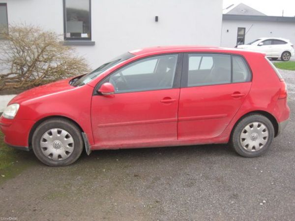 Volkswagen Golf Hatchback, Diesel, 2008, Red