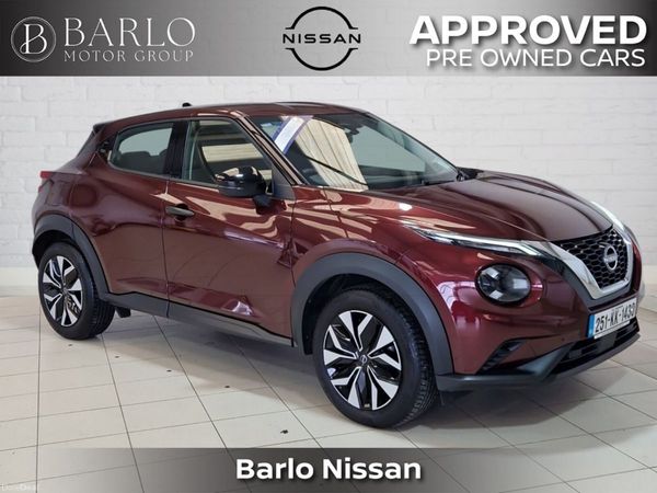 Nissan Juke SUV, Petrol, 2025, Red