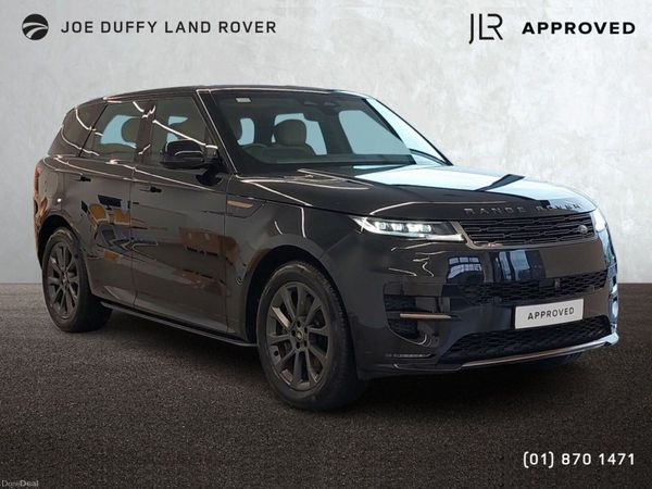 Land Rover Range Rover Sport SUV, Petrol Plug-in Hybrid, 2023, Black