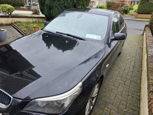 BMW 5-Series Saloon, Diesel, 2008, Black