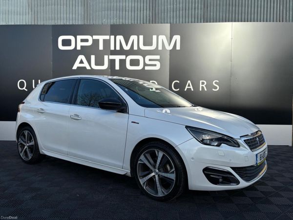 Peugeot 308 Hatchback, Petrol, 2016, White