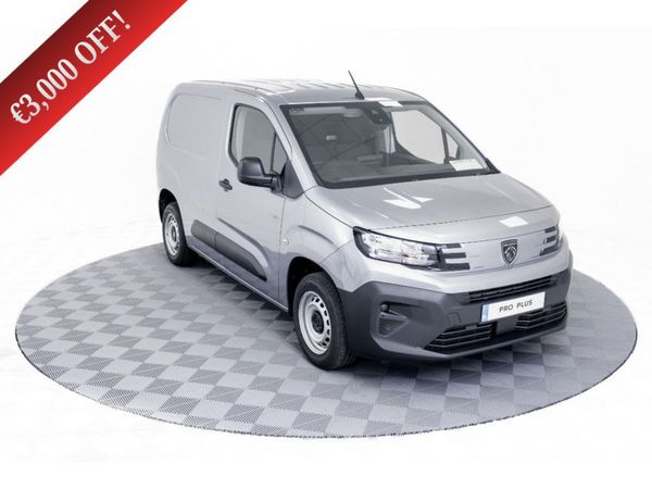 Peugeot Partner Van, Diesel, 2026, Grey