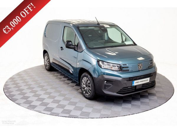 Peugeot Partner Van, Diesel, 2026, Blue