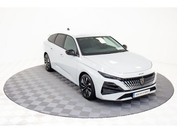 Peugeot 308 Estate, Petrol Hybrid, 2026, White