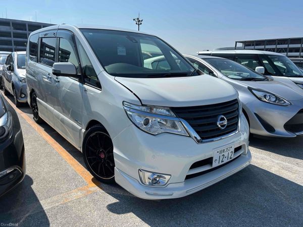 Nissan Serena MPV, Petrol Hybrid, 2016, White