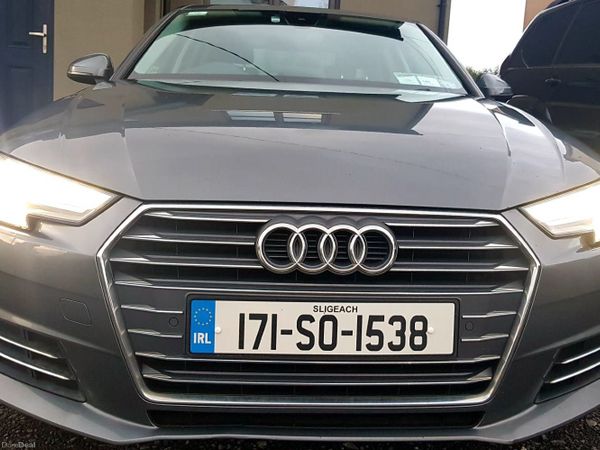 Audi A4 Saloon, Diesel, 2017, Grey
