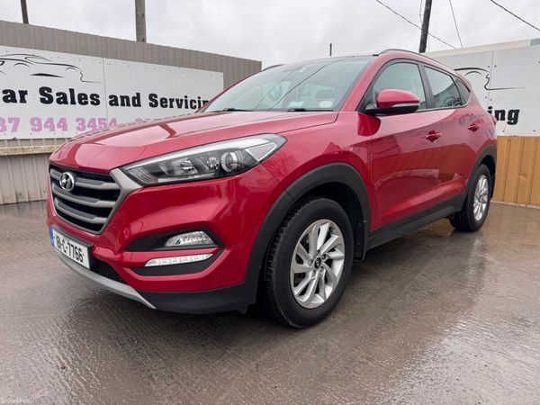 Hyundai Tucson SUV, Diesel, 2018, Red