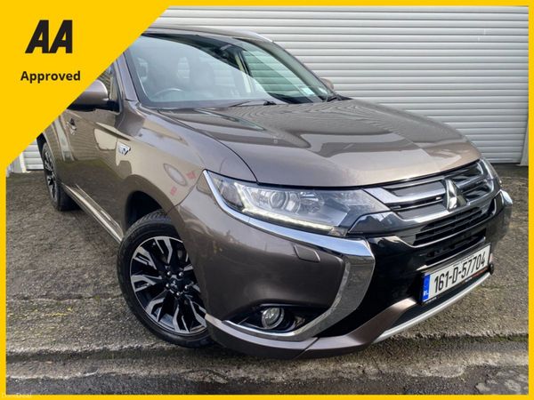 Mitsubishi Outlander Estate, Petrol Hybrid, 2016, Brown