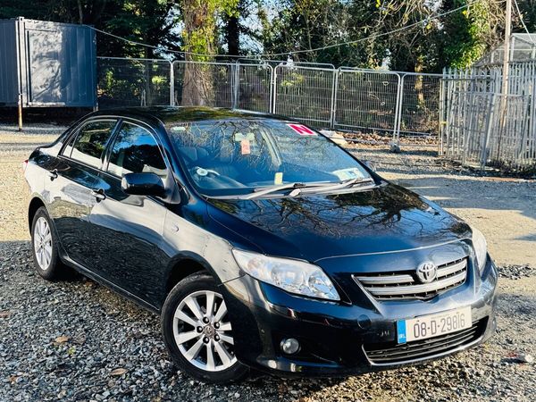 Toyota Corolla Saloon, Petrol, 2008, Black