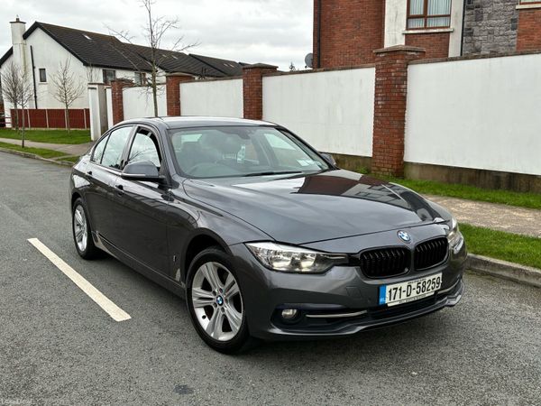 BMW 3-Series Saloon, Petrol Plug-in Hybrid, 2017, Grey