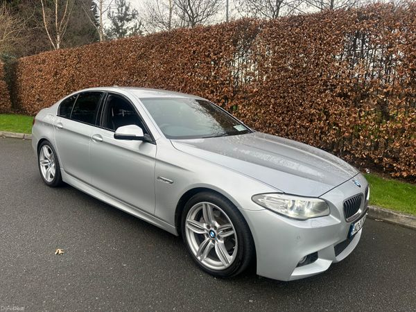 BMW 5-Series Saloon, Diesel, 2014, Silver