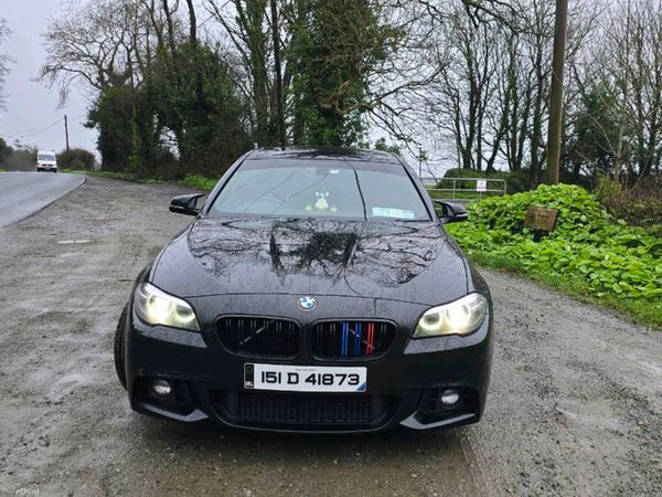BMW 5-Series Saloon, Diesel, 2015, Black