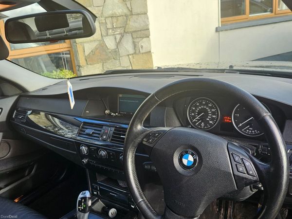 BMW 5-Series Saloon, Diesel, 2010, Black