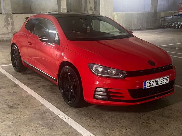 Volkswagen Scirocco Coupe, Petrol, 2015, Red
