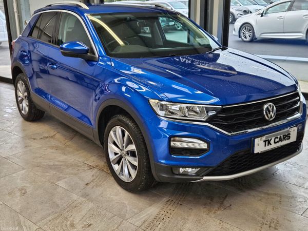 Volkswagen T-Roc SUV, Petrol, 2020, Blue