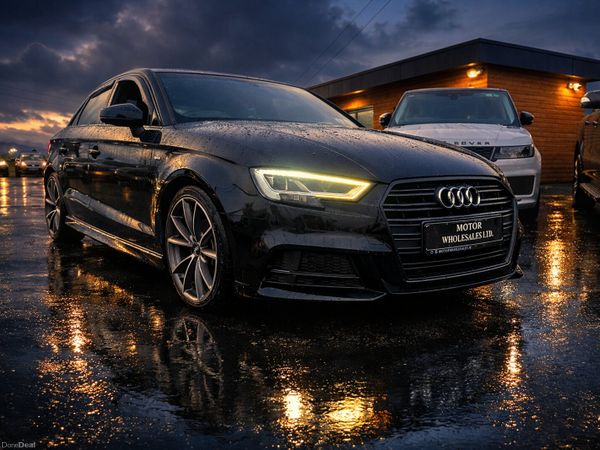 Audi A3 Saloon, Diesel, 2017, Black