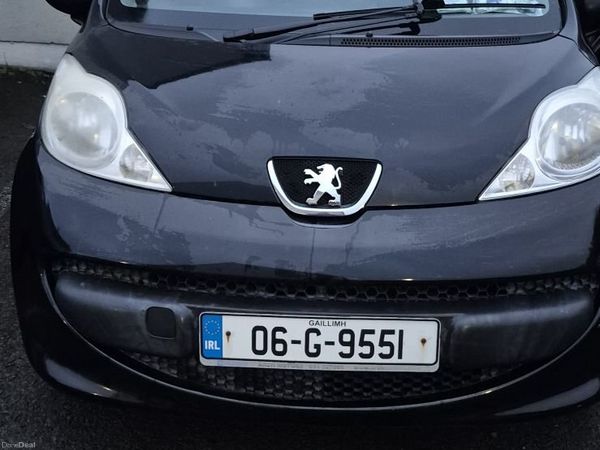 Peugeot 107 Hatchback, Petrol, 2006, Black