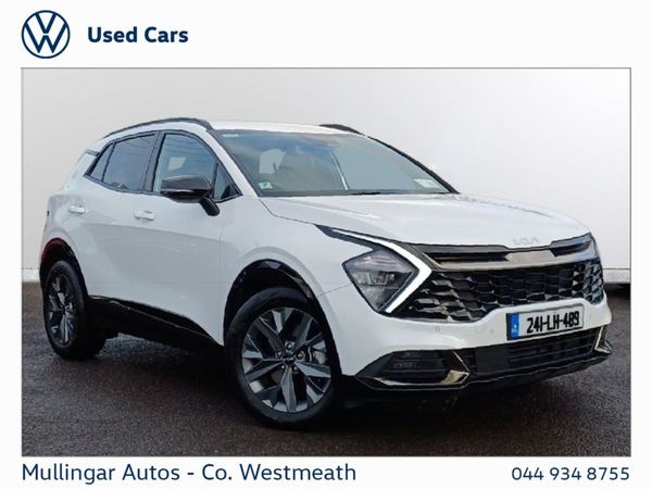 Kia Sportage SUV, Petrol Hybrid, 2024, White