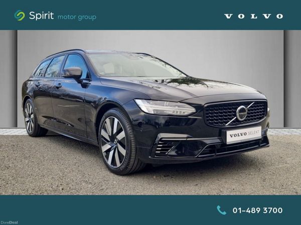 Volvo V90 Estate, Petrol Hybrid, 2026, Black