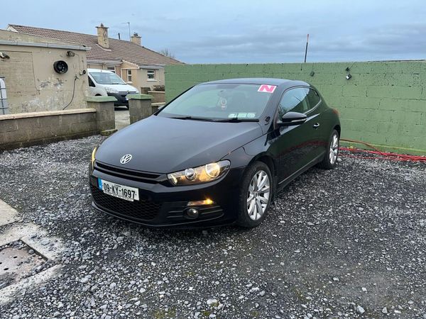Volkswagen Scirocco Hatchback, Diesel, 2009, Black