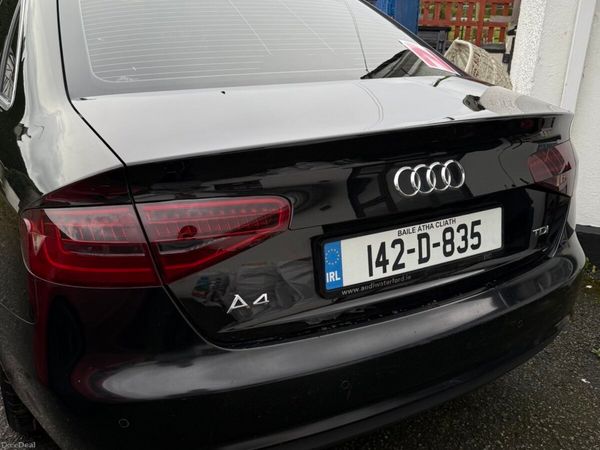 Audi A4 Saloon, Diesel, 2014, Black