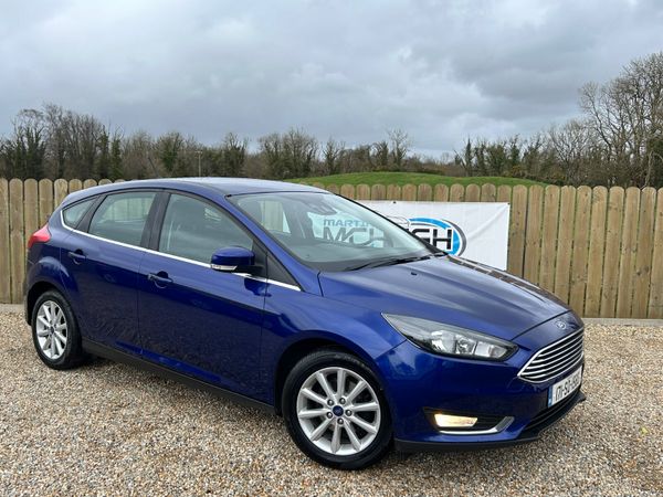 Ford Focus Hatchback, Diesel, 2017, Blue