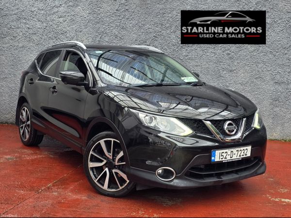 Nissan Qashqai Hatchback, Diesel, 2015, Black