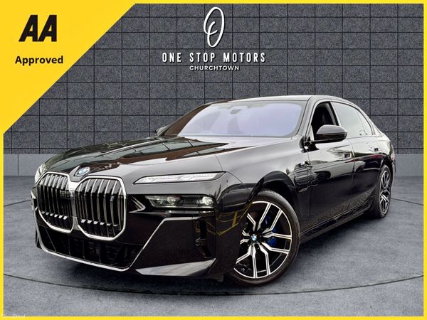 BMW i7 Saloon, Electric, 2024, Black