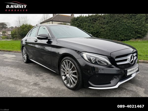 Mercedes-Benz C-Class Saloon, Diesel, 2015, Black