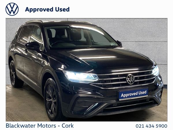 Volkswagen Tiguan Allspace Estate, Diesel, 2022, Black