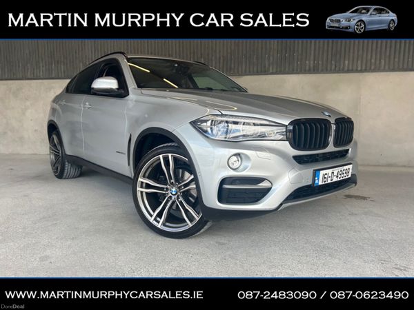 BMW X6 Coupe, Diesel, 2016, Silver