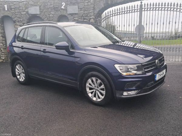 Volkswagen Tiguan SUV, Diesel, 2017, Blue