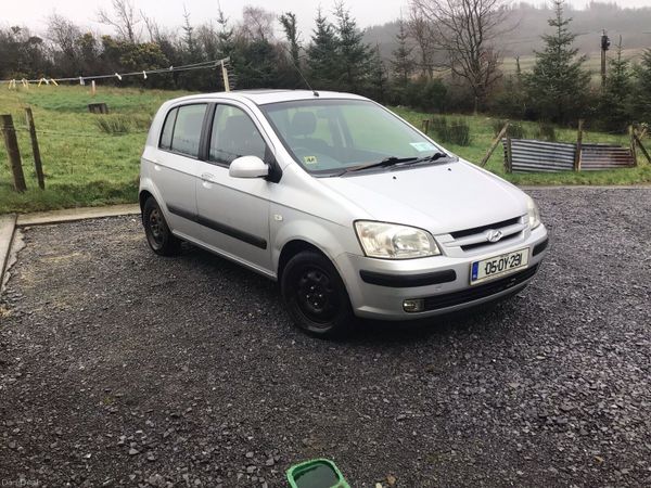 Hyundai Getz Hatchback, Petrol, 2005, Silver