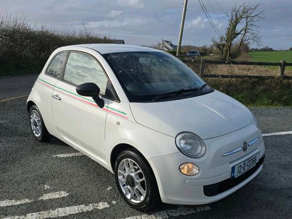 Fiat 500 Hatchback, Petrol, 2012, White