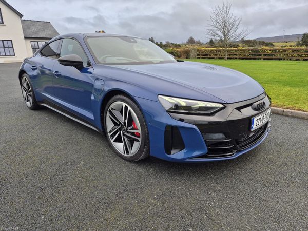 Audi RS e-tron GT Hatchback, Electric, 2022, Blue