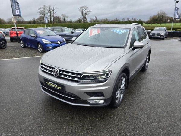 Volkswagen Tiguan SUV, Diesel, 2016, Silver