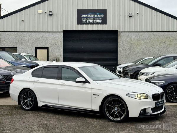BMW 5-Series Saloon, Diesel, 2016, White