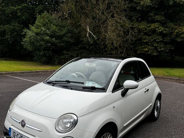 Fiat 500 Hatchback, Petrol, 2012, White