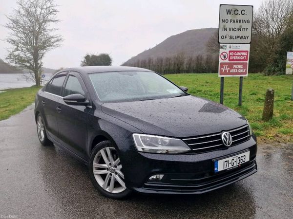 Volkswagen Jetta Saloon, Diesel, 2017, Black