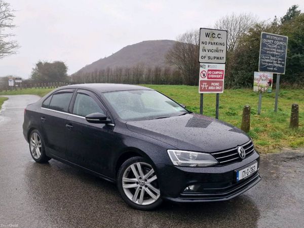 Volkswagen Jetta Saloon, Diesel, 2017, Black