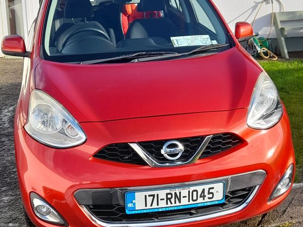 Nissan Micra Hatchback, Petrol, 2017, Red