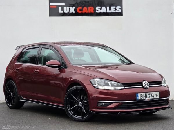 Volkswagen Golf Estate, Diesel, 2019, Red