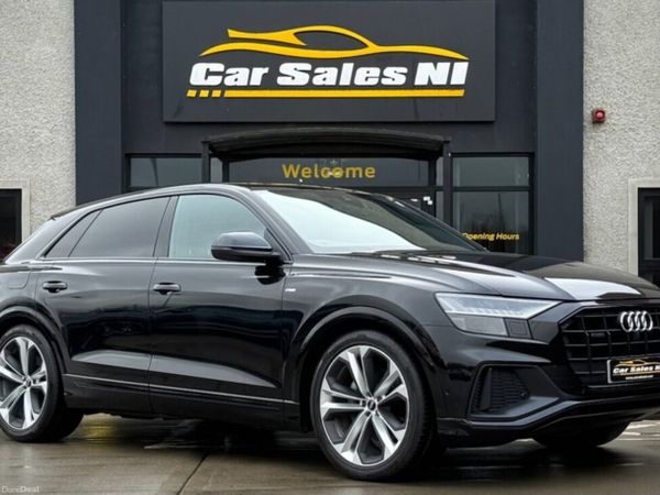 Audi Q8 SUV, Diesel Hybrid, 2022, Black