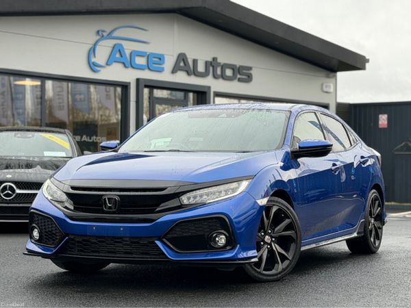 Honda Civic Hatchback, Petrol, 2018, Blue